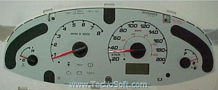 Ford Escape speedometer calibration information