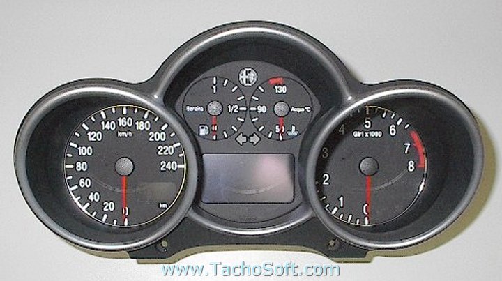 Alfa Romeo 147 speedometer calibration 