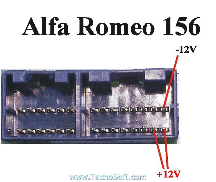alfa romeo 156 speedometer calibration 