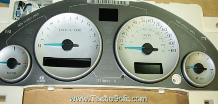 Buick Rendezvous speedometer calibration information