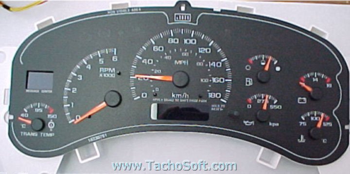 Chevrolet Diesel speedometer calibration information