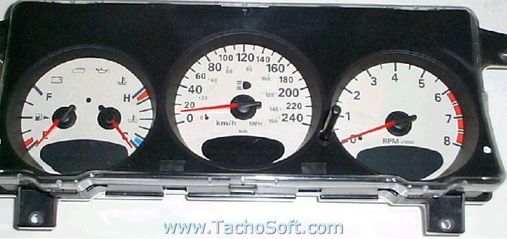 Chrysler PT Cruiser speedometer calibration information