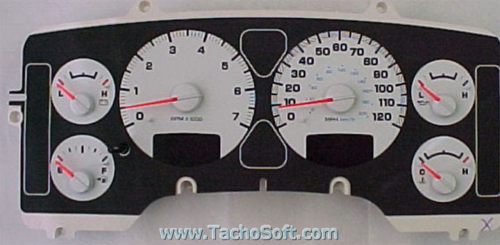 Dodge Ram 1500 speedometer calibration information