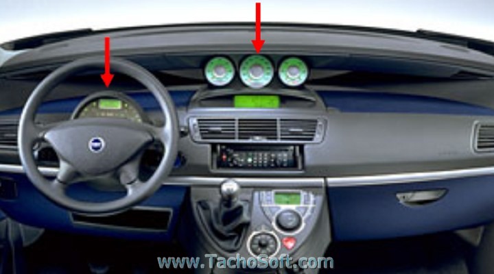Fiat Ulysse speedometer calibration information