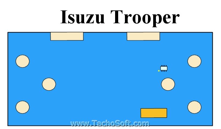 trooper isuzu speedometer calibration 