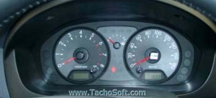 kia picanto speedometer calibration information