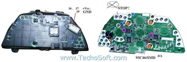 Lexus IS 200 speedometer calibration information