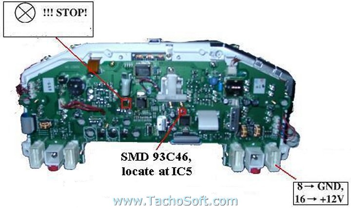 Lexus LX 470 speedometer calibration information