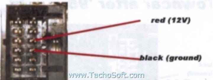 Lincoln Town Car speedometer calibration information