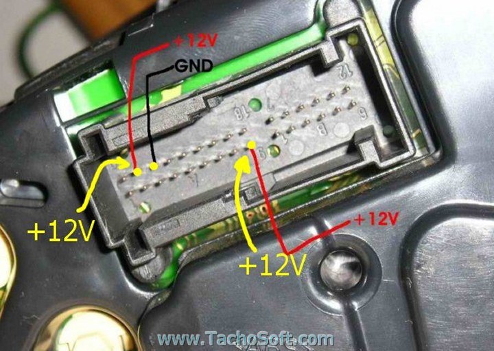 Mercedes CLK 230 speedometer calibration information