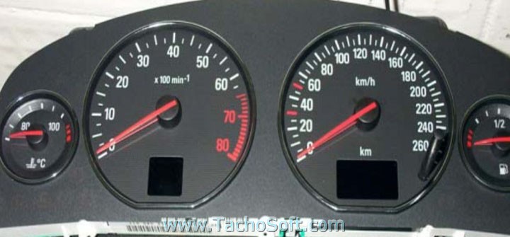 Opel Signum speedometer calibration information