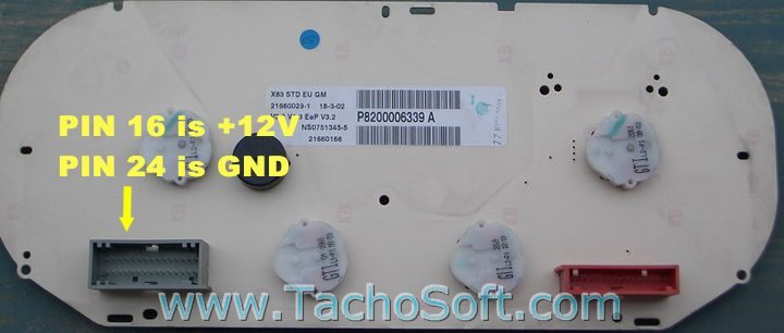 Tacho Opel odometer pics opel manual