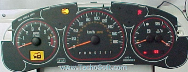 Pontiac Montanna speedometer calibration information