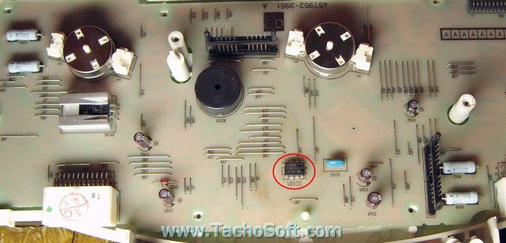 Toyota IPSUM speedometer calibration information