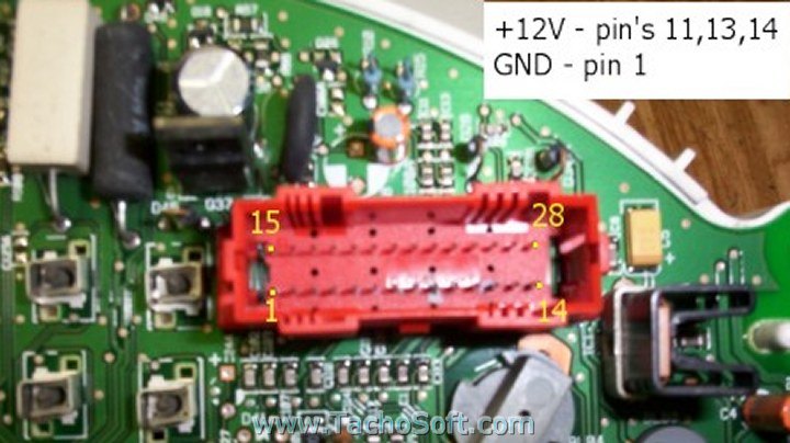 VW Sharan speedometer calibration information